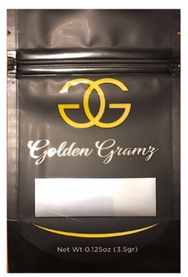 25x Gg Mylar Bags Resealable Tray Bag Creativelabz843