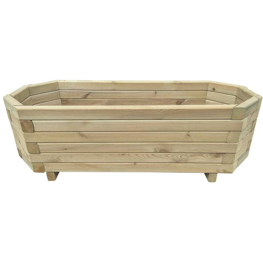 Garden Raised Bed 80x32x31 cm Impregnated Pinewood Vidaxl Brown
