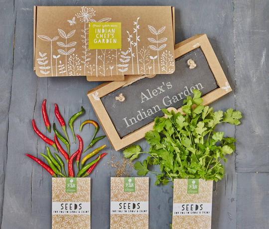 Personalised Indian Chef's Garden Gift