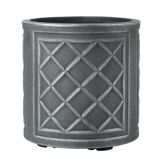 Stewartgarden - Stewarts Garden 32cm Round Lead Effect (4107031)