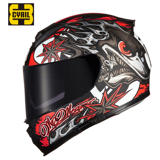 Full Face Motorcycle Helmet Rapid Street Helmet Unisex Adult Cool Rider Equipment Four Seasons New Street Touring Motorcycle Helmet StyleUrban