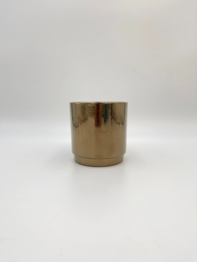 Olympia Bronze Houseplant Pot, 13cm Indoor Planter, House Plant, Interior Design, Home Decor, Optional Drainage Hole, Christmas Gifts