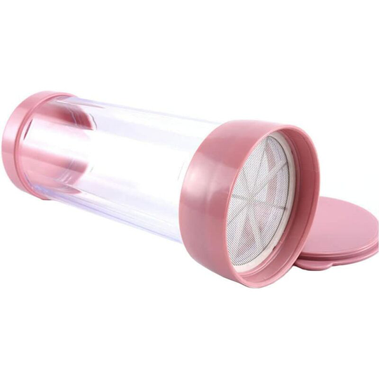 Perle Rare - Powdered Sugar Flour Sifter, Flour Sifter Cup Shape Design, Fine Mesh Lid Sifter, Ideal for Sugar Salt Sugar Flour Chocolate Cappuccino