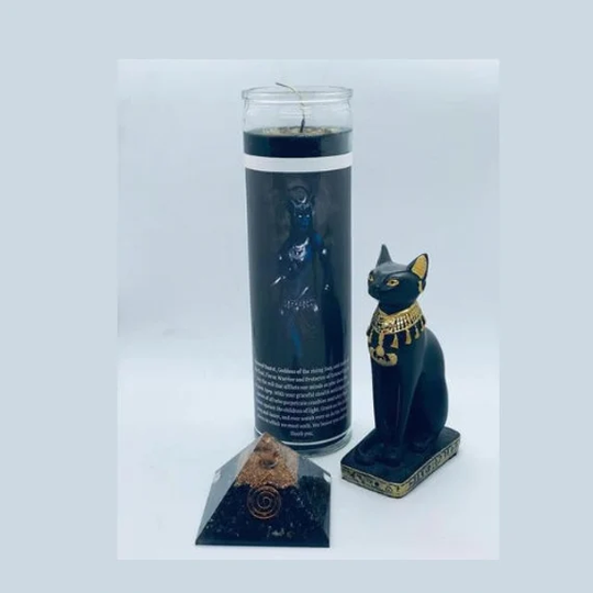 Goddess Bastet Invocation For Protection Candle