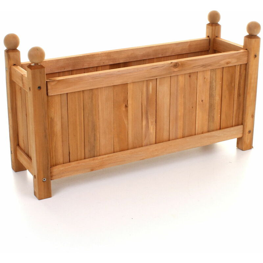 Groundlevel - Medium Stylish Wooden Planter