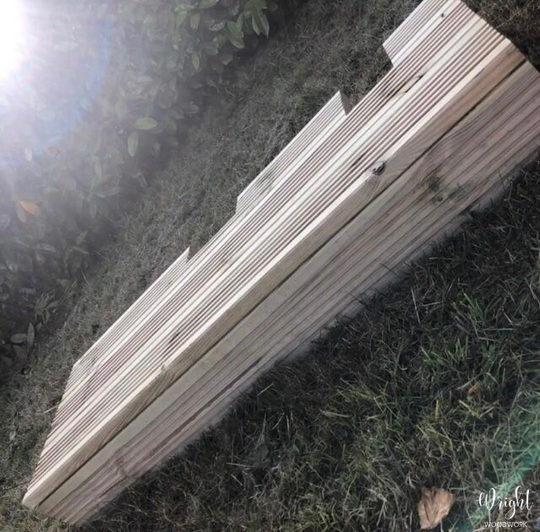 Bespoke Handmade Decking Drain Cover - Made To Order, Any Size, Shape Or Colour Available