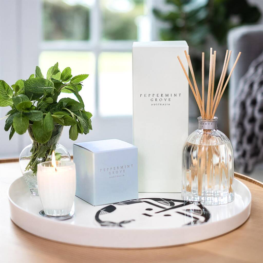 Crushed Salt And Cedarwood Scented Reed Diffuser 350ml