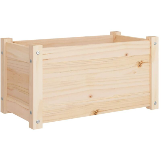 Vidaxl - Garden Planter 60x31x31 cm Solid Pinewood Brown