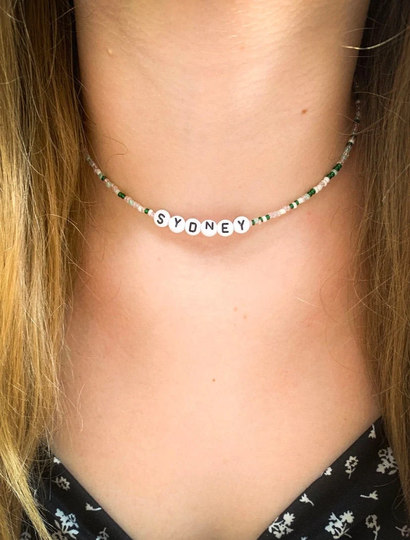 Custom Seed Bead Necklace