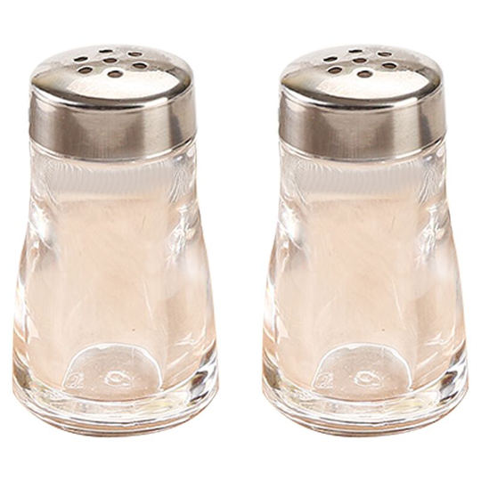 Refillable Seasoning Bottle Salt and Pepper Shakers Kitchen Decor (Set of 2) Salt Shaker Set 8076