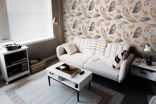 Fall Feathers | Removable Wallpaper Pattern #181