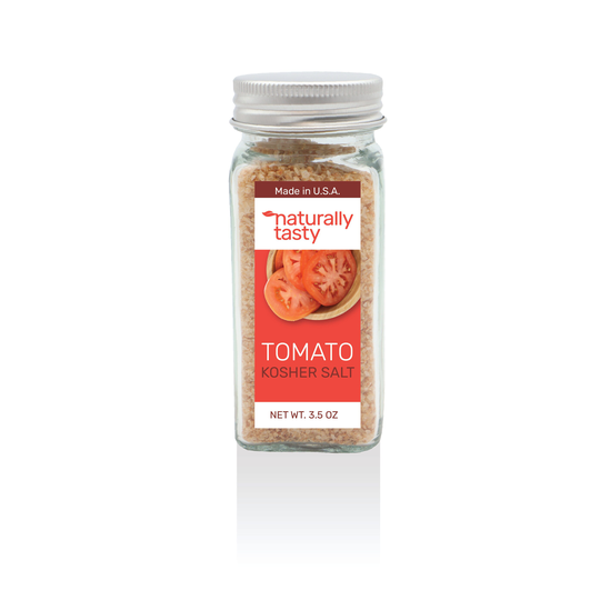 Tomato Salt, Gourmet Natural Flavored Flavored Kosher Salt