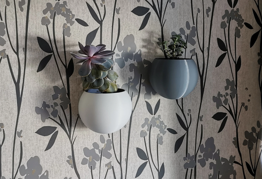 Indoor Wall Planter Sphere/Globe, Plant Pot, Hanging, Perfect For Succulents & Cactus Plants