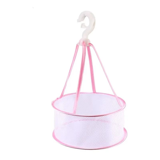 Heguyey - Hanging Herb Drying Net Net Rack Foldable Mesh Basket Dry Herb Dryer Windproof Single-Layer Sweater with Hook Clothes Vegetables Fruits Tea