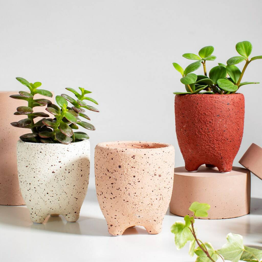 Mini Speckled Plant Pots