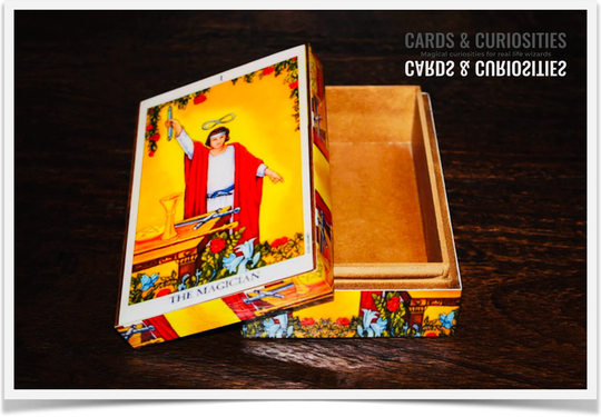 Tarot Card Storage Box. Magician