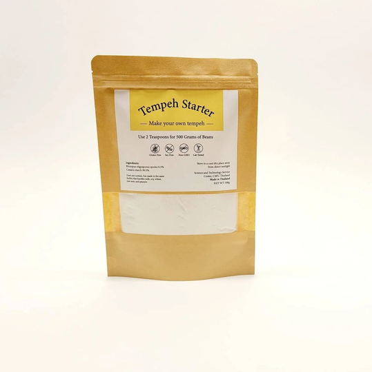 100G, Tempeh Starter, Culture, Rhizopus Oligosporus, Spores Yeast, Inoculum, Homemade Vegan, Free Shipping