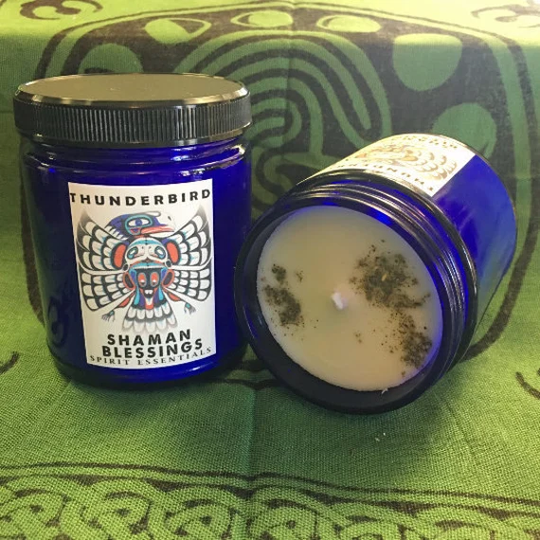 Shaman Blessing Scent Candle - Thunderbird