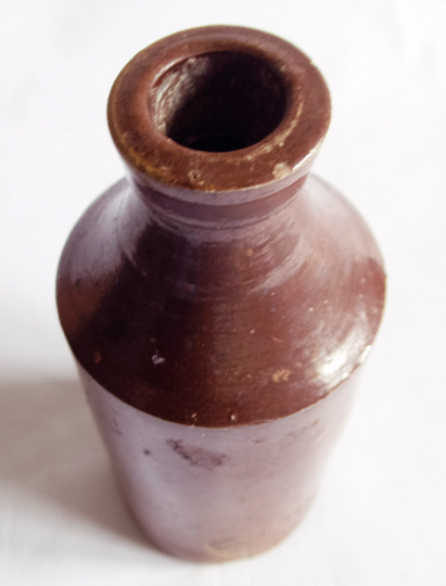 Antique Salt Glazed Bottle