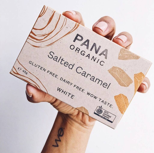 Pana Organic Salted Caramel X Three Bars
