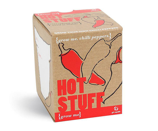 Grow Me 'Hot Stuff' Chilli Pepper Kit