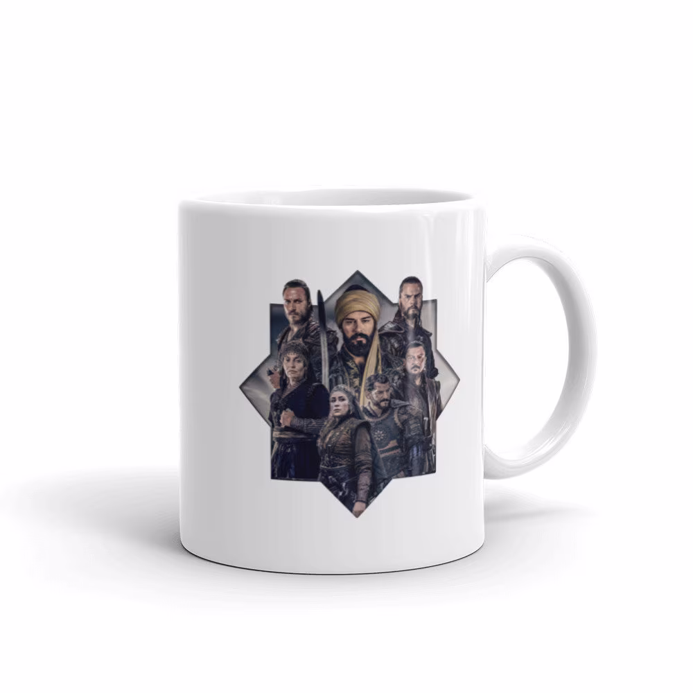 Kurulus Osman Season 3 Poster White Ceramic Mug