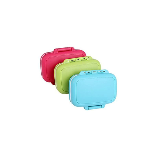 Rare Pearl 3-pack pill box, pill box, medicine box, pill box for travel