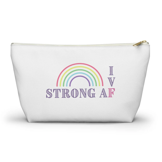 Rainbow Ivf Medicine Bag | Gift For Medication Warrior Infertility Awareness