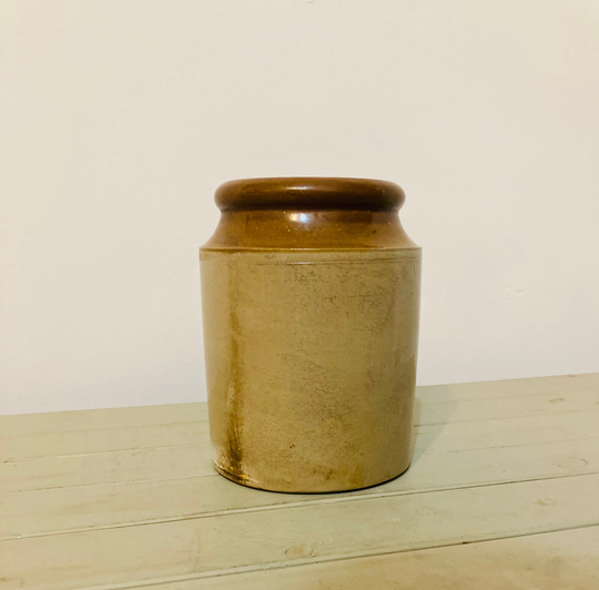 Lovely Vintage Salt Glazed Stoneware Vase
