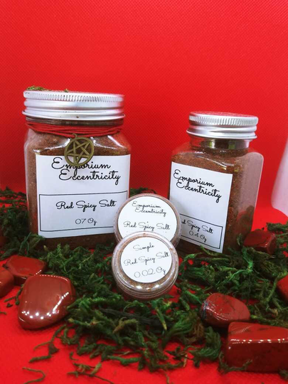 Crystal Infused(Red Jasper Spicy Red Salt