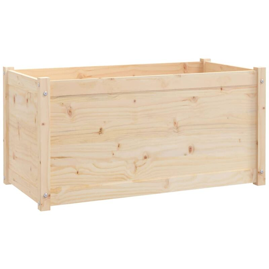 Vidaxl - Garden Planter 100x50x50 cm Solid Pinewood Brown