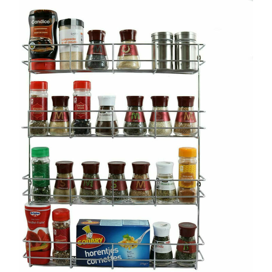 Marco Paul - 4 Tier Shelf Spice Herb Rack Holder