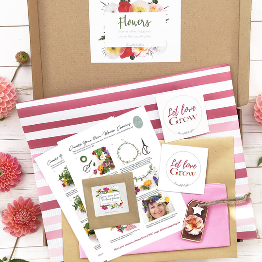 Let Love Grow Flower Seed And Crown Kit