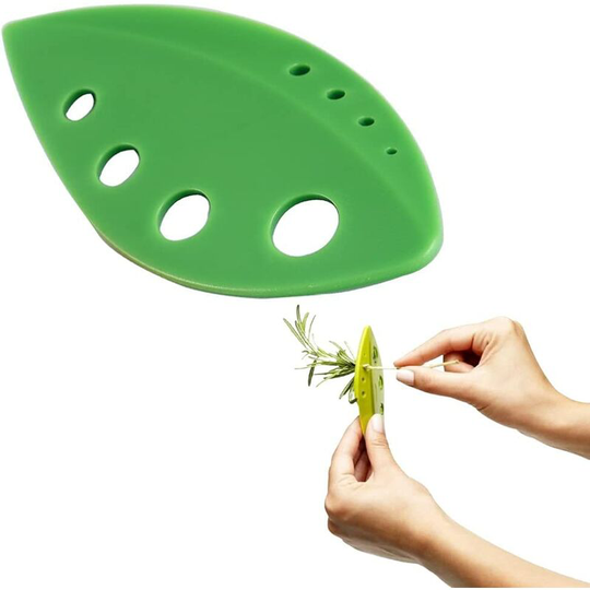 3 pcs Safety Herb Stripper Plastic Edge Vegetable Leaf Separator Herb Stripper Tool for Parsley, Basil, Rosemary, Thyme, Green