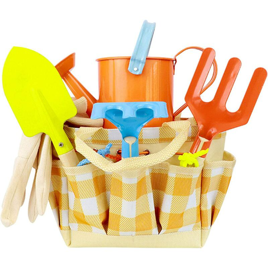 BetterLife Gardening Tools for Kids, Miniature Garden Plants for Kids Gardening Toys Set for Kids