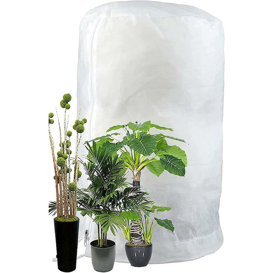 Thsinde - Winter Plant Frost Protection Blanket, Large Tear Resistant Heated Fleece Jacket For Plants Tree Cover Garden Plant Protection Blanket