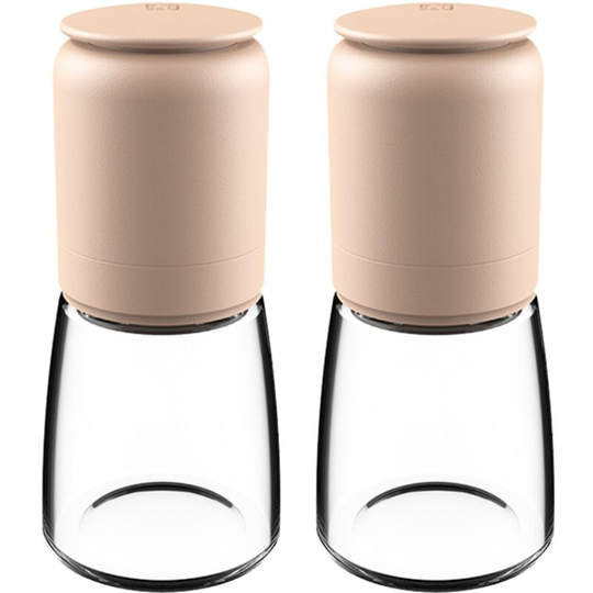 Freshly ground black pepper grain grinder household manual grinding kitchen seasoning jar blue black