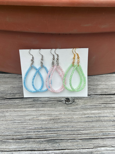 Seed Bead Earrings