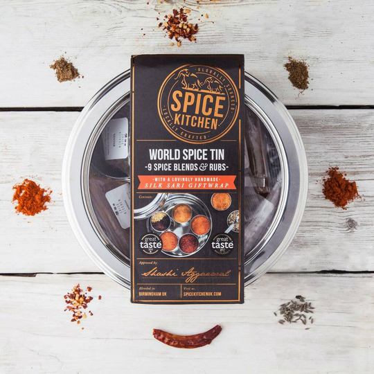 World Spice Blends And BBQ Rubs Spice Tin