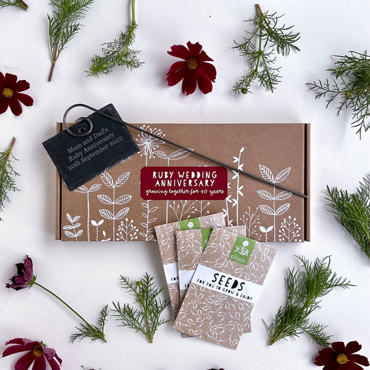 Grow Your Own Ruby Wedding Anniversary Gift
