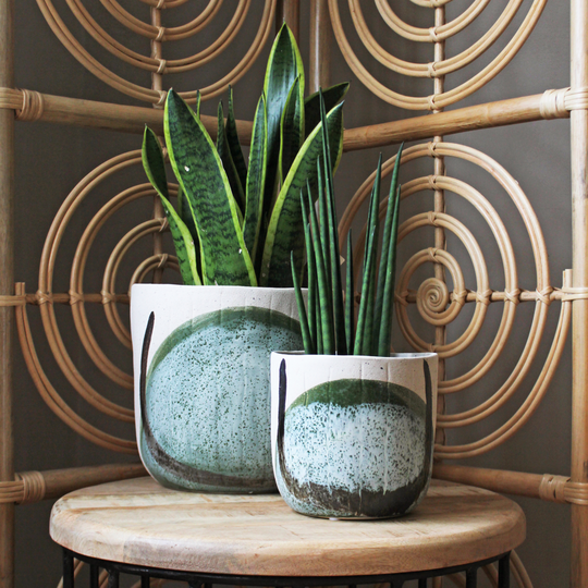 Stone Abstract Planters