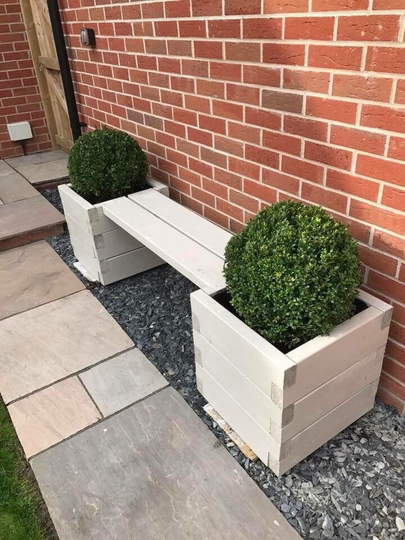 Cotswold Garden Planter Bench