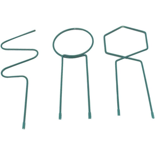 Garden plant stand 3 pieces green
