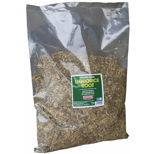 Straight Herbs Liquorice Root - 1 Kg Bag - 892 - Equimins