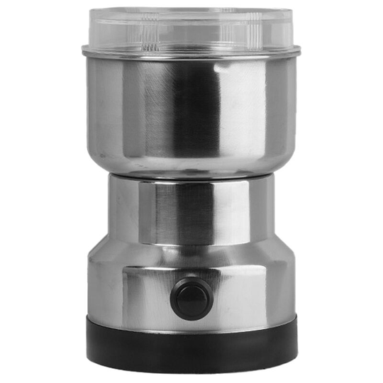 150W Multifunctional Cereal Grinder, Ultra-Fine Coffee Grinder, 300ml Portable Electric Spice Grinder, Stainless Steel, Perfect for Dry Goods, Herbs,
