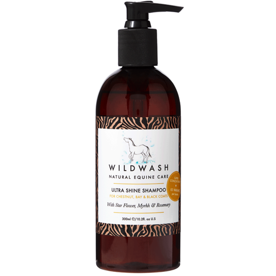 Wildwash Horse Shampoo For Chestnut, Bay, Black Coats