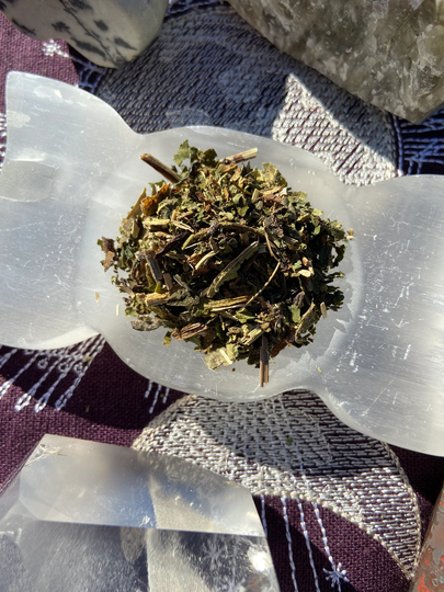 Comfrey Leaf, Dried Herbs, Money, Safe Travels, Stability, Endurance, Real Estate & Property, All Natural, Pagan, Witchcraft