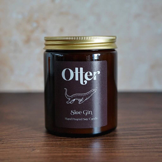 Nordmann Fir Christmas Soy Candle Amber Jar