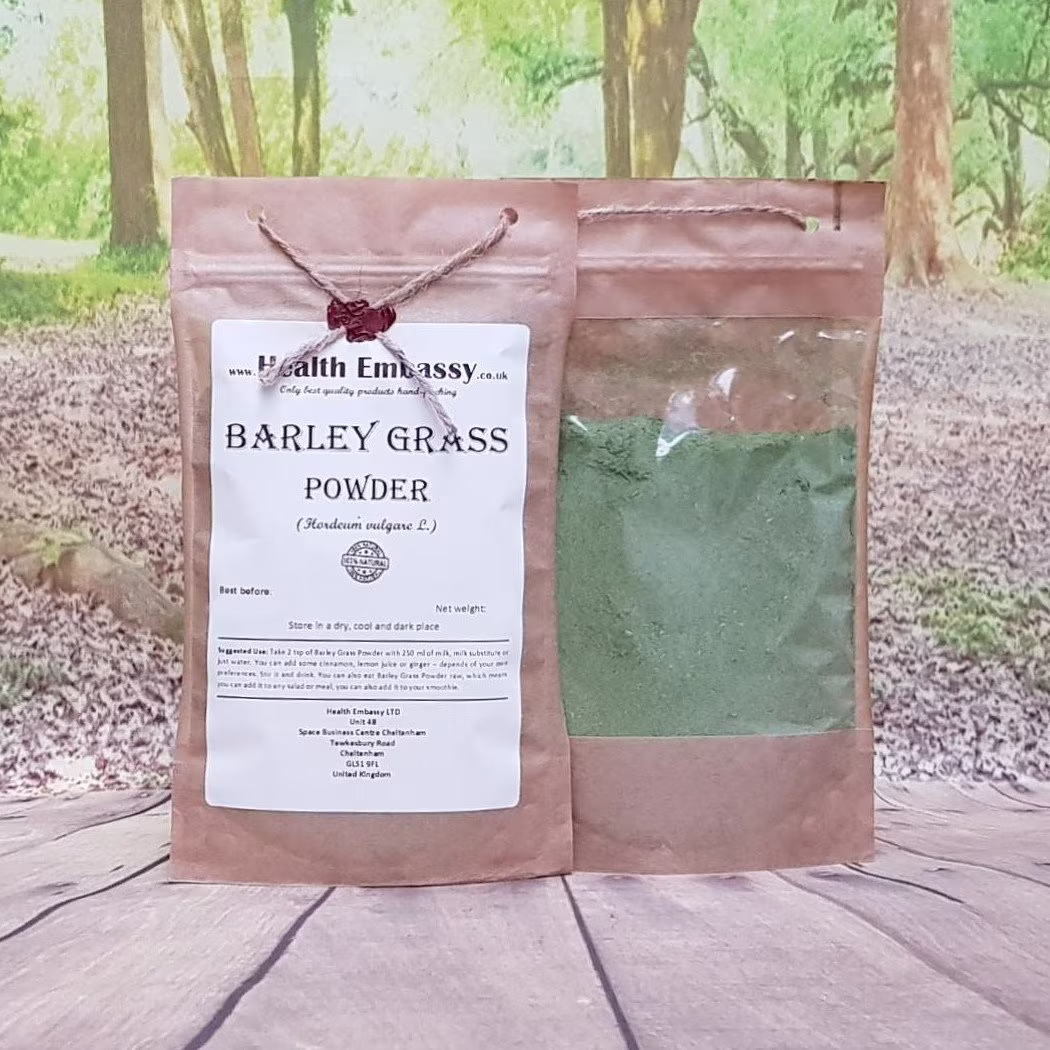 Barley Grass Powder/Hordeum Vulgare Health Embassy