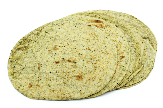 Chili & Herb Tortillas - 5 Inch